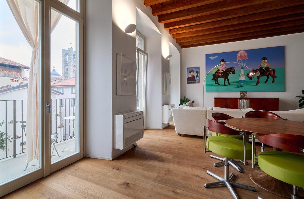"Camera Con Vista" Bergamo Alta Екстериор снимка